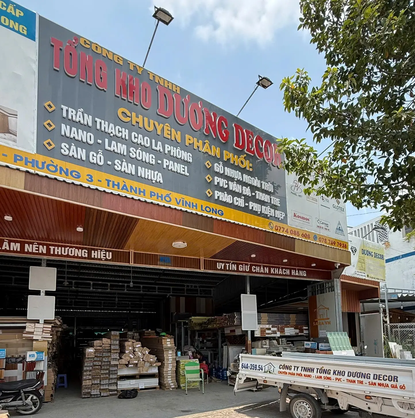 Tổng Kho Vật Liệu Trang Trí Nội Thất Vĩnh Long Uy Tín, Giá Sỉ Tại Kho