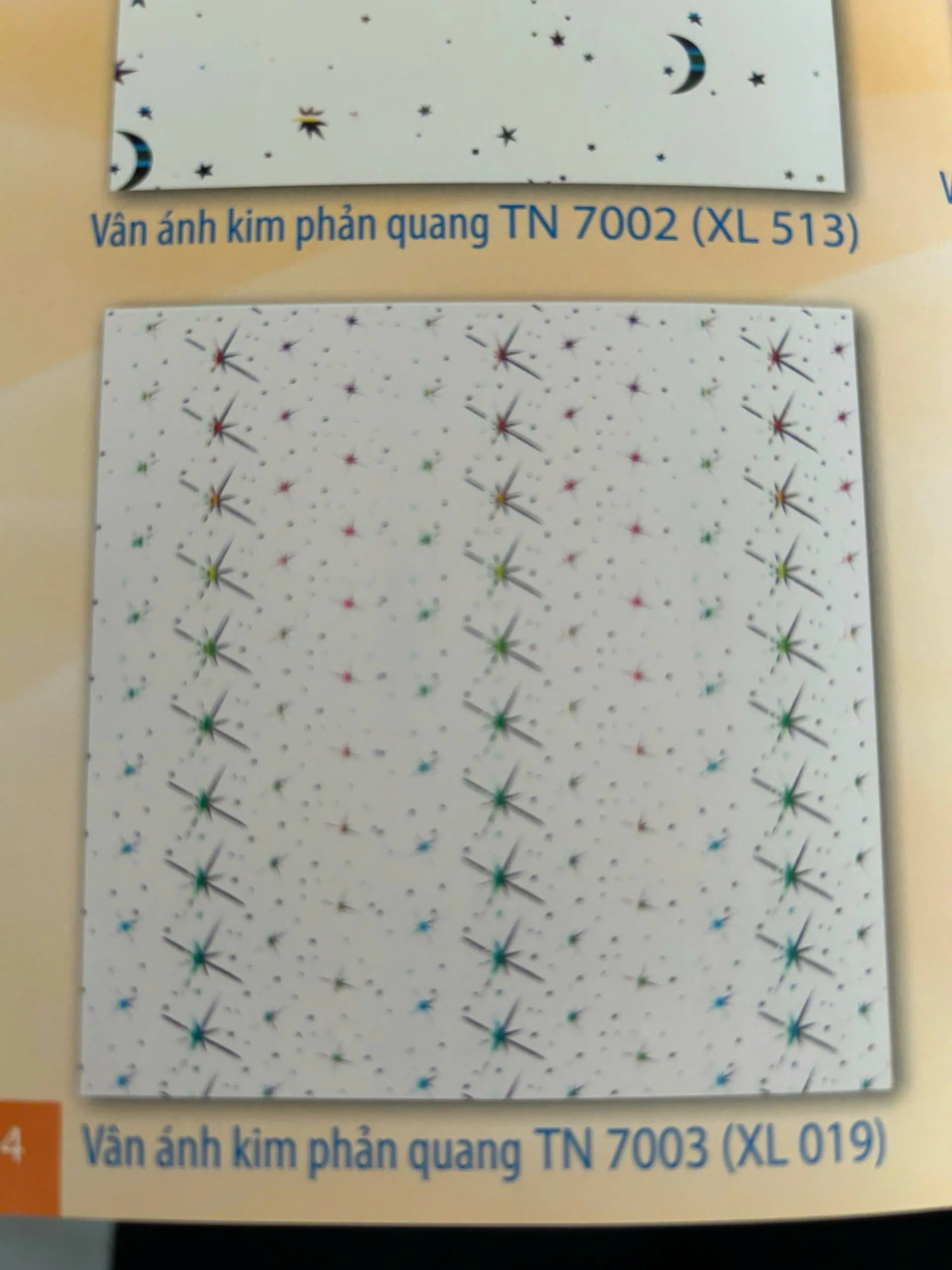 Vân Ánh Kim Phản Quang TN7003